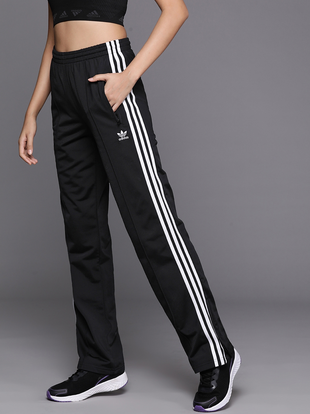 Buy ADIDAS Originals Women 3 Striped Classics Firebird Track Pants Track Pants for Women 26766072 Myntra