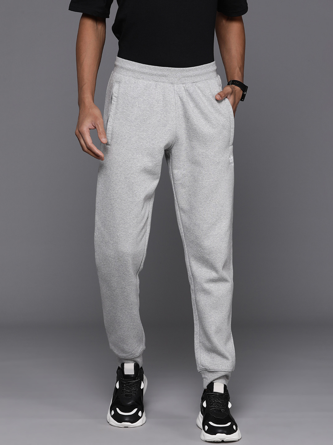 ADIDAS Originals Men Essentials Logo Embroidered Track Pants