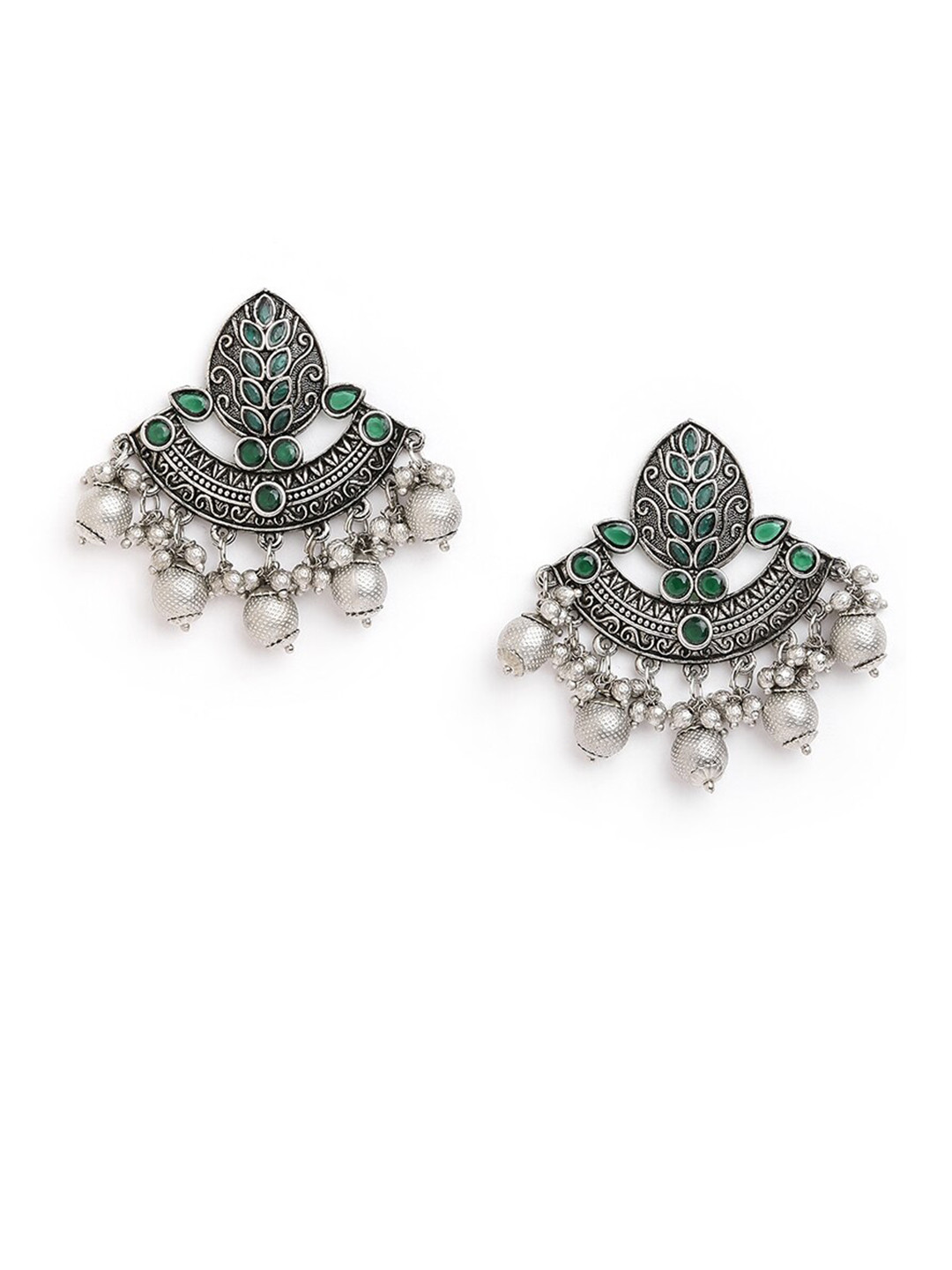 Anouk Brass-Plated Floral Chandelier