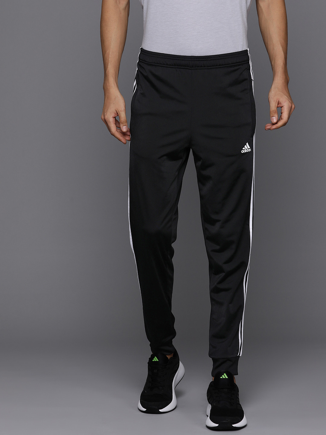 adidas men's tapered track pants