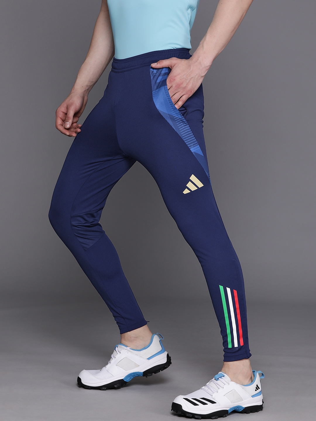 Mens slim adidas track pants best sale