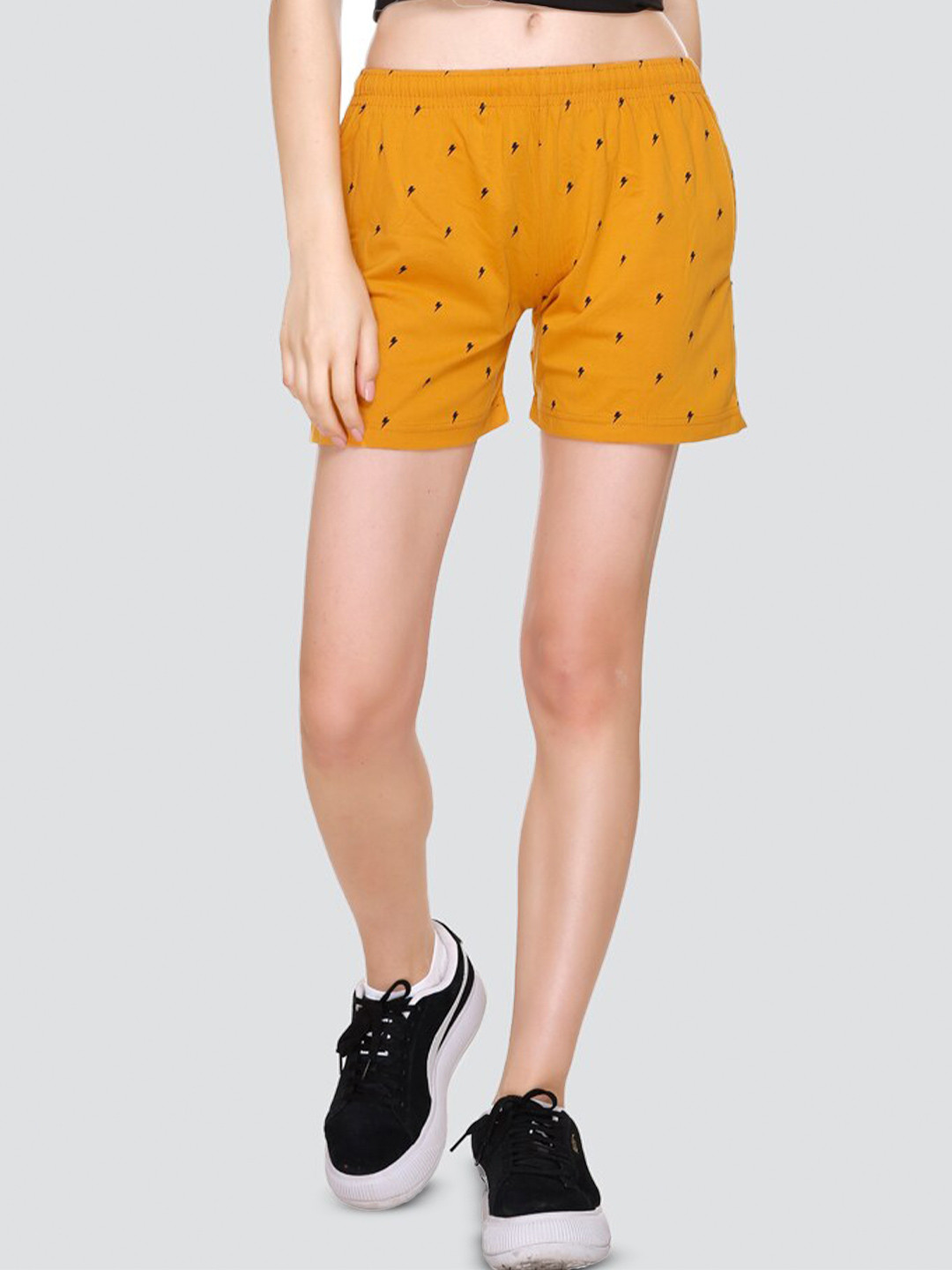 ELPIDA Women Conversational Printed Shorts
