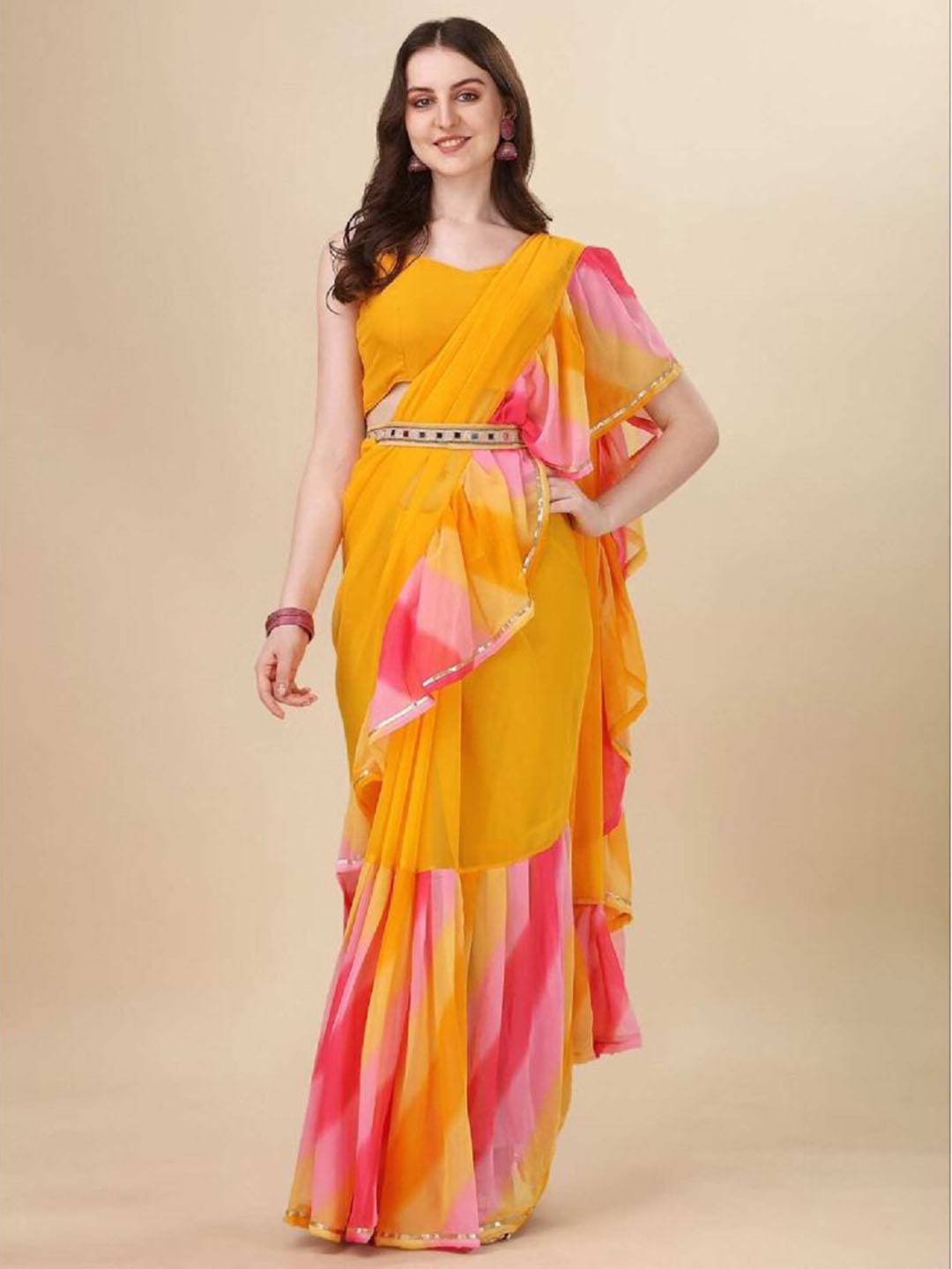 Ekasya Ruffles Saree