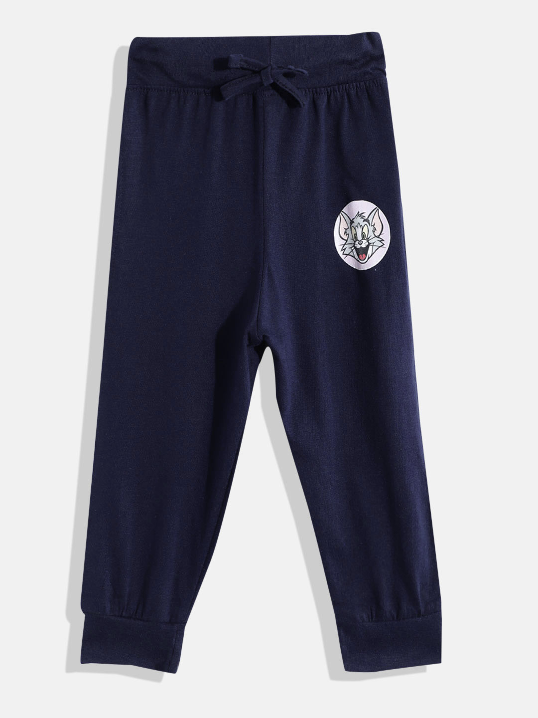 Eteenz Girls Premium Cotton Mid-Rise Tom Printed Joggers