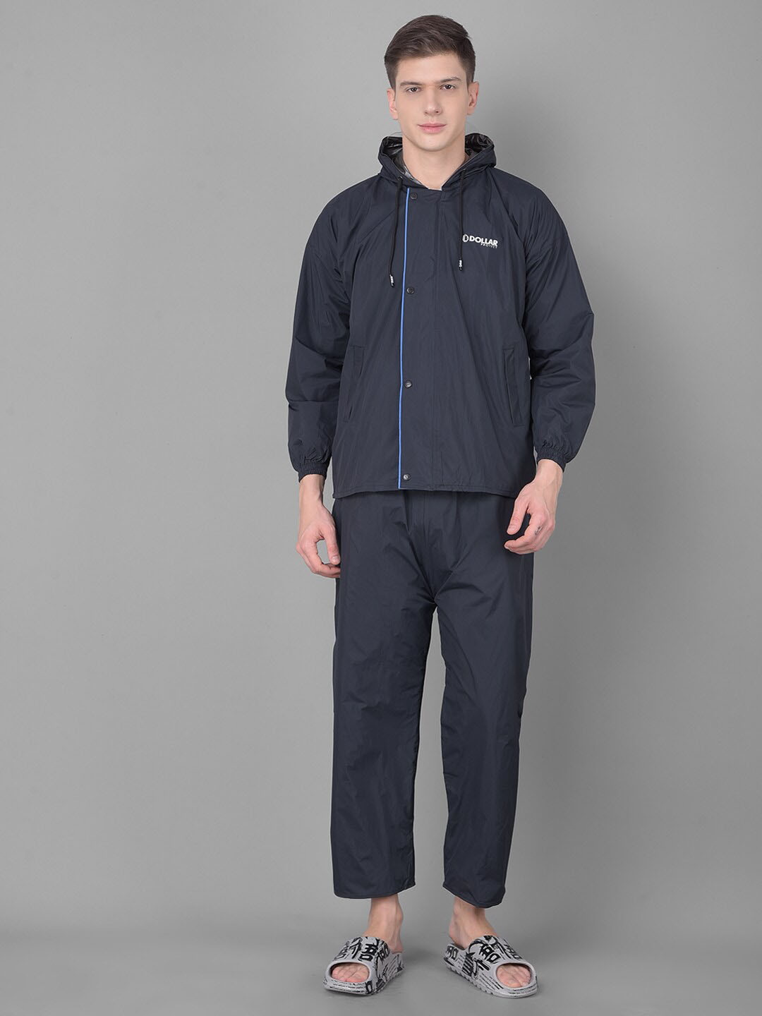 Dollar Hooded Reversible Rain Jacket