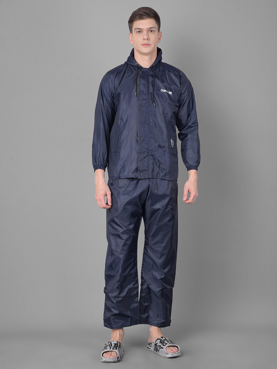 Dollar Reversible Hooded Rain Jacket