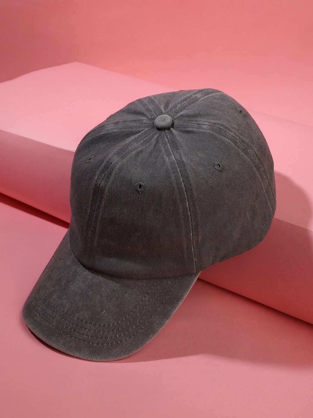 HAUTE SAUCE   Light-Wash Baseball Cap