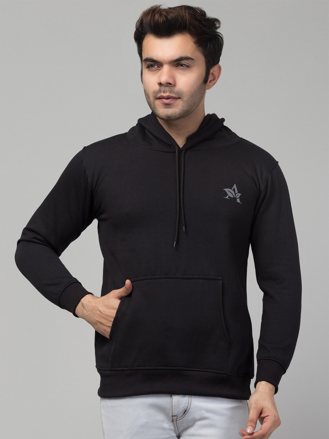 Apraa & Parma Long Sleeves Hood Pullover Sweatshirt