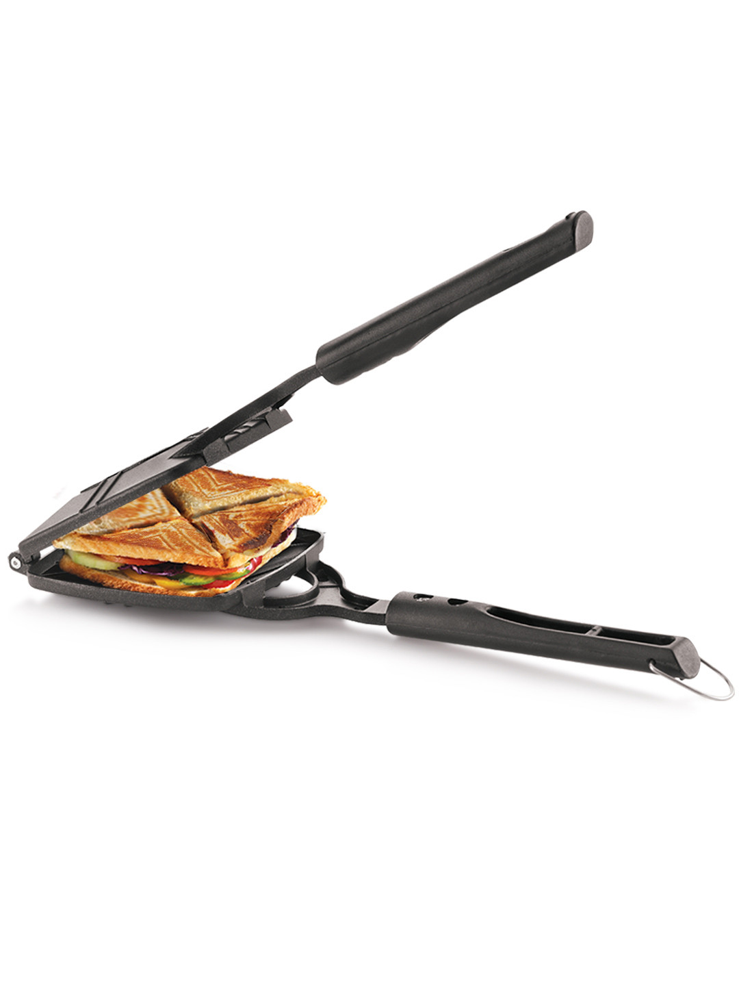 MAGNUS Black Aluminum Non Stick Sandwich Maker