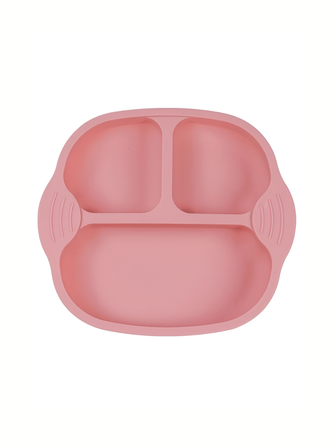 YELONA Pink Silicone Baby Dish