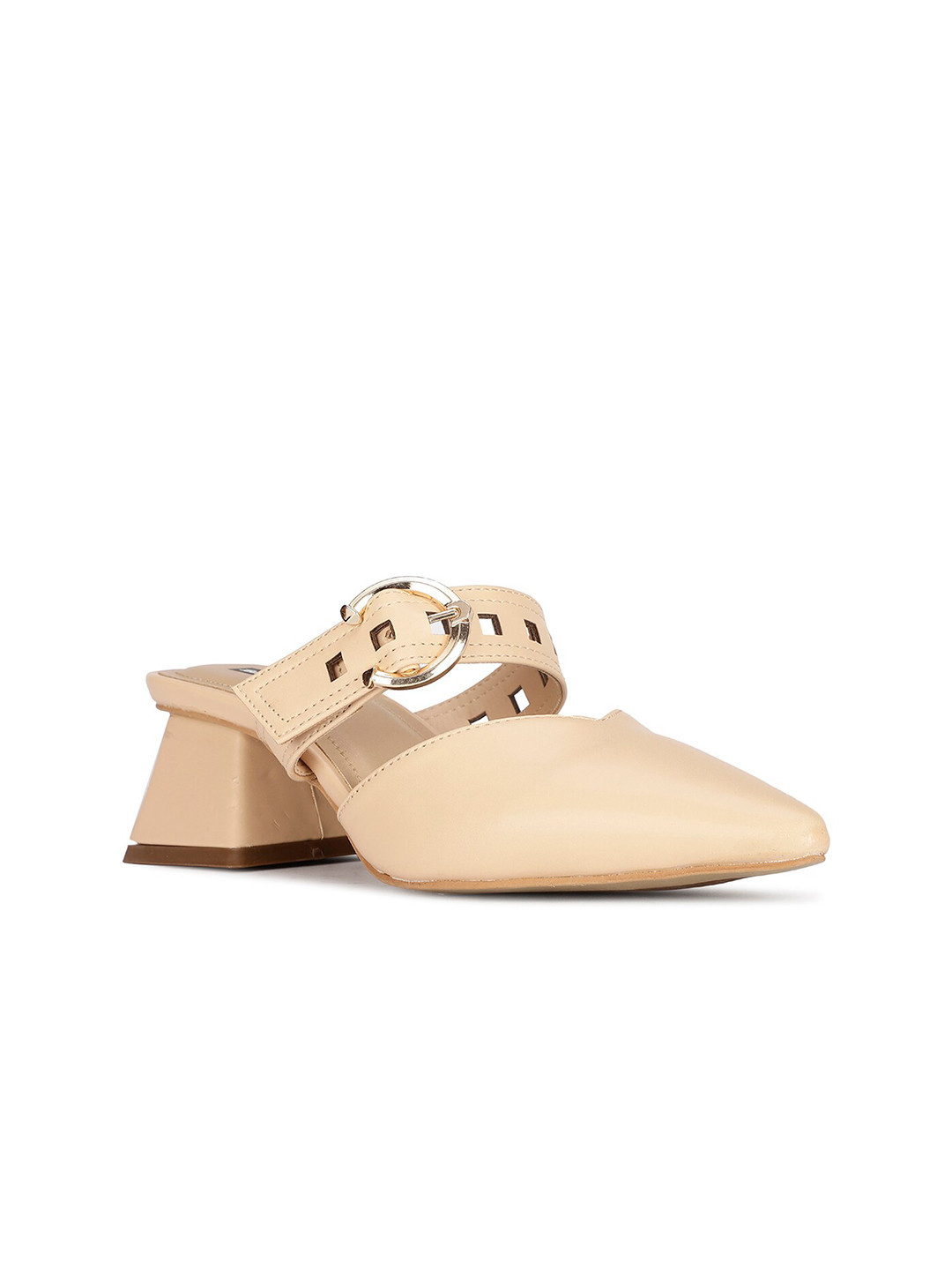 Bata MARIELLE Pointed Toe Block Heel Mules