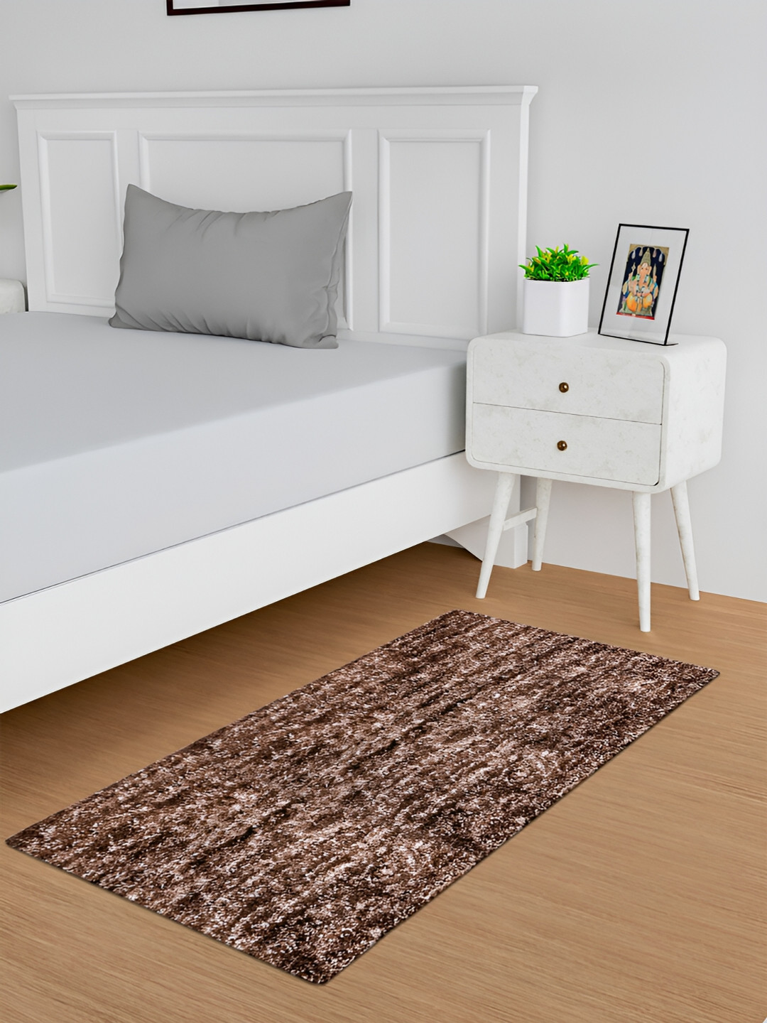 Kuber Industries Brown Anti Skid Floor Runner