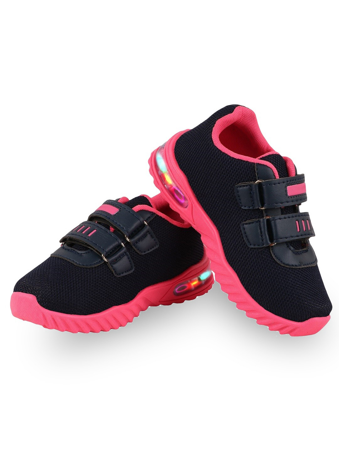 BAESD Boys HUNTER Textured Anti-Skid Sole Waterproof LED Velcro Sneakers