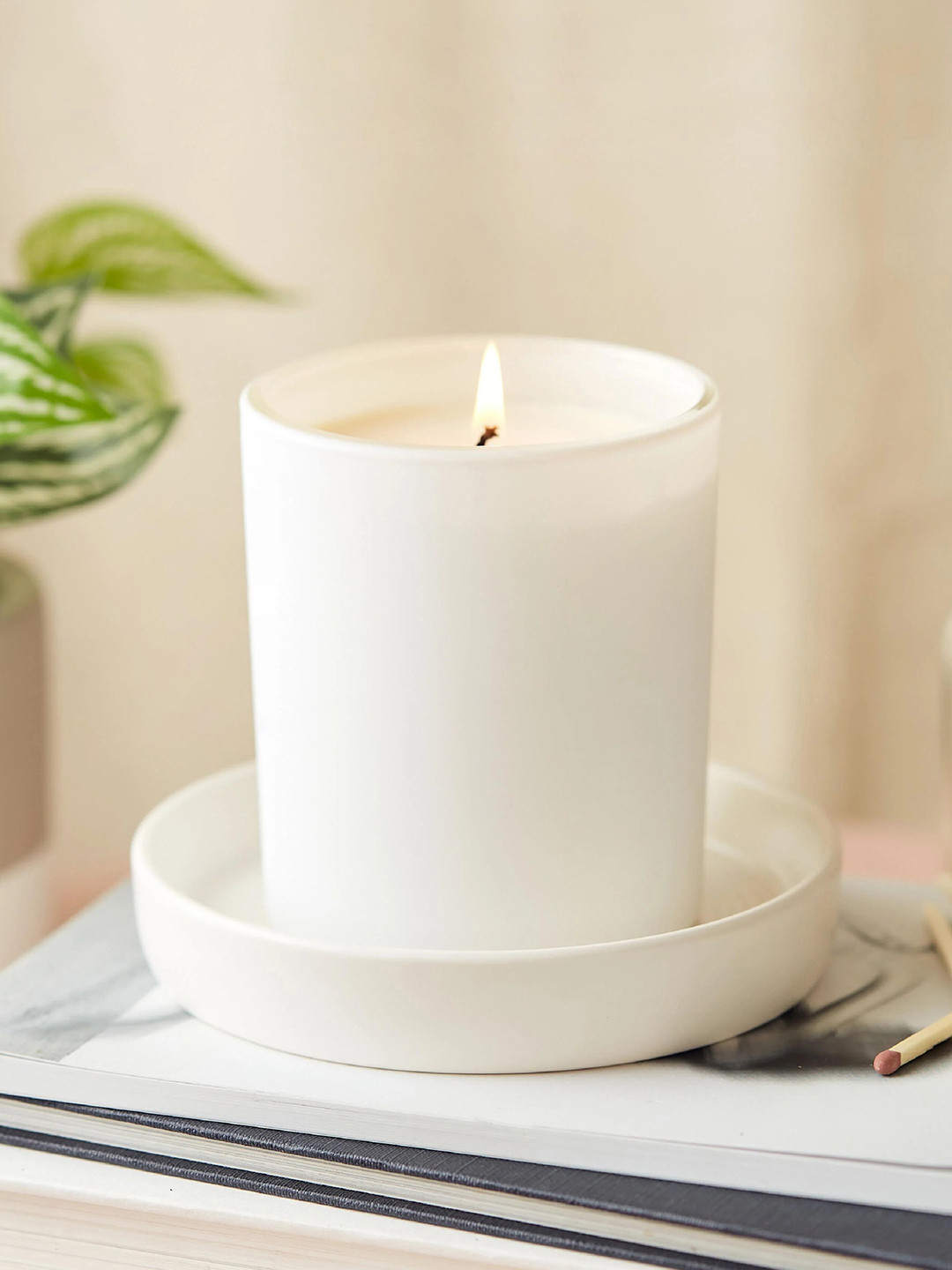 Aromatic Fables Perfect Match Valentine Seaside Serenity Pink Grapefruit and Basil Jar Candles