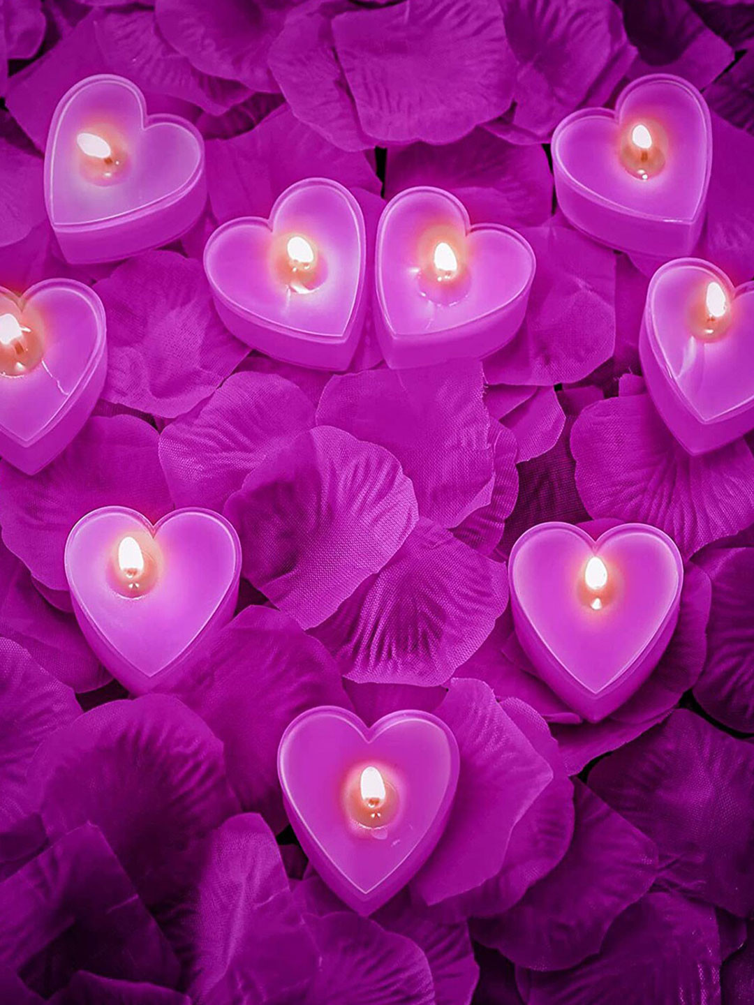 Aromatic Fables Valentine's Scented Enchantment 12Pcs Green Apple Solid Tea Light Candles