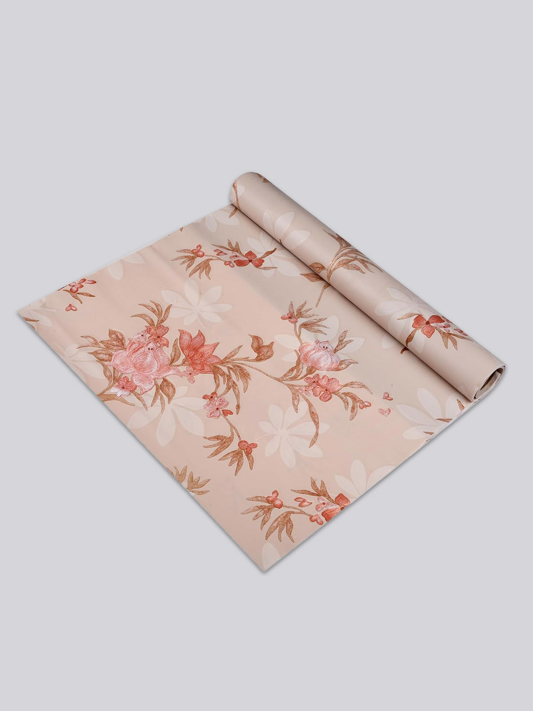 Kuber Industries Brown Regular Shelf Liner Organisers
