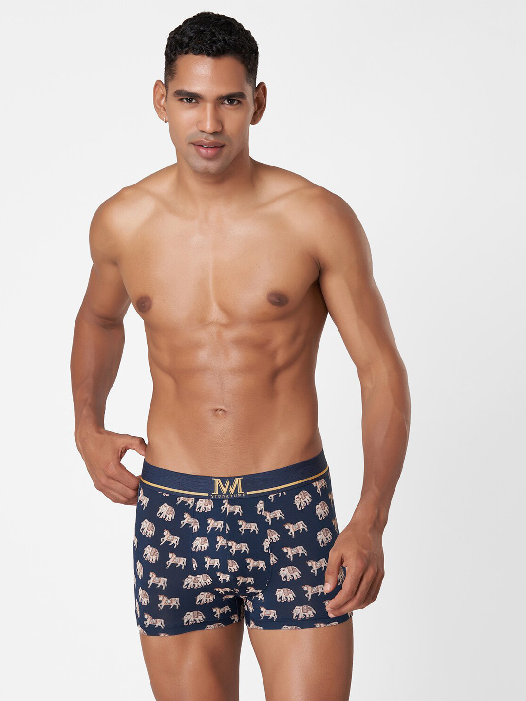 Macroman M-Series Conversational Printed Moisture Wicking Trunk 8903978393469