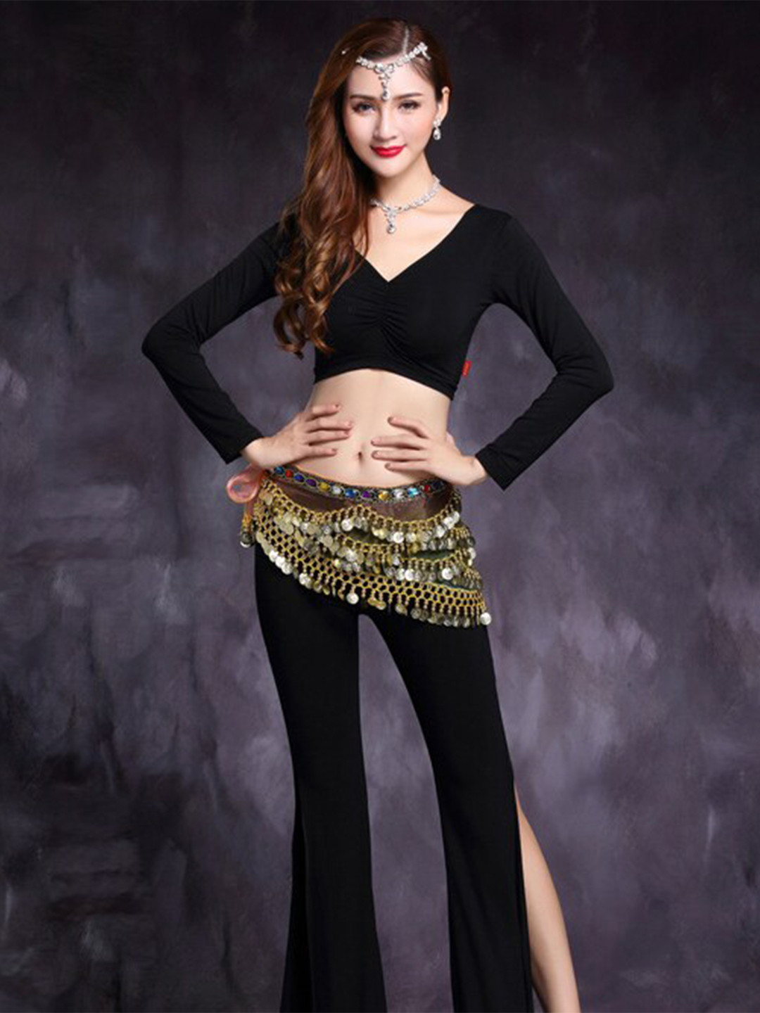 JENNA Embellished Hip Scarf