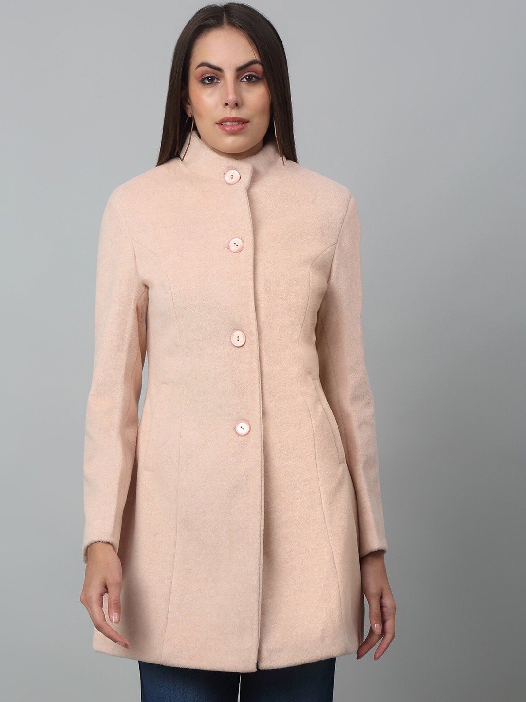 Cantabil Single Breasted Long Over Coat