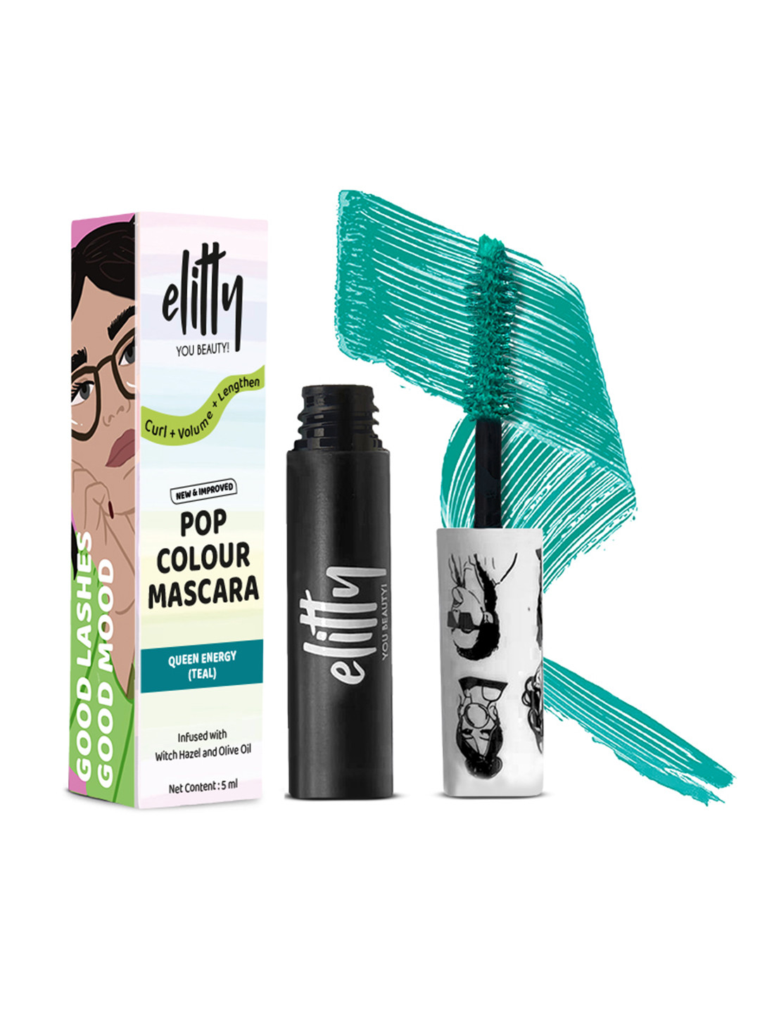 Elitty Eye Gotta Feeling Pop Lush Lashes Mascara-5 gm