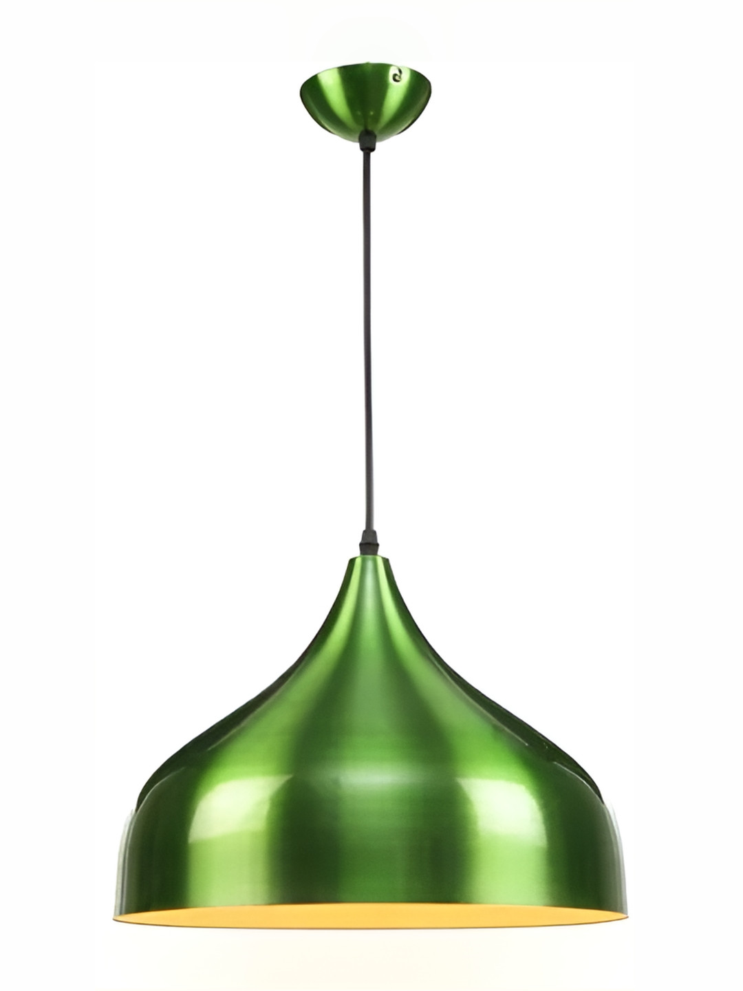 Areezo Green Semi-sphere Metal Ceiling Lamp