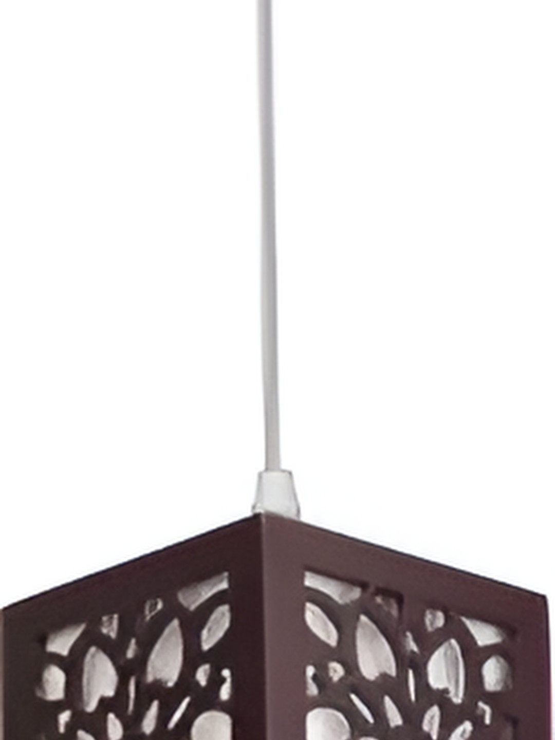 Areezo Brown & White Rectangle Shaped Ceiling Lamp