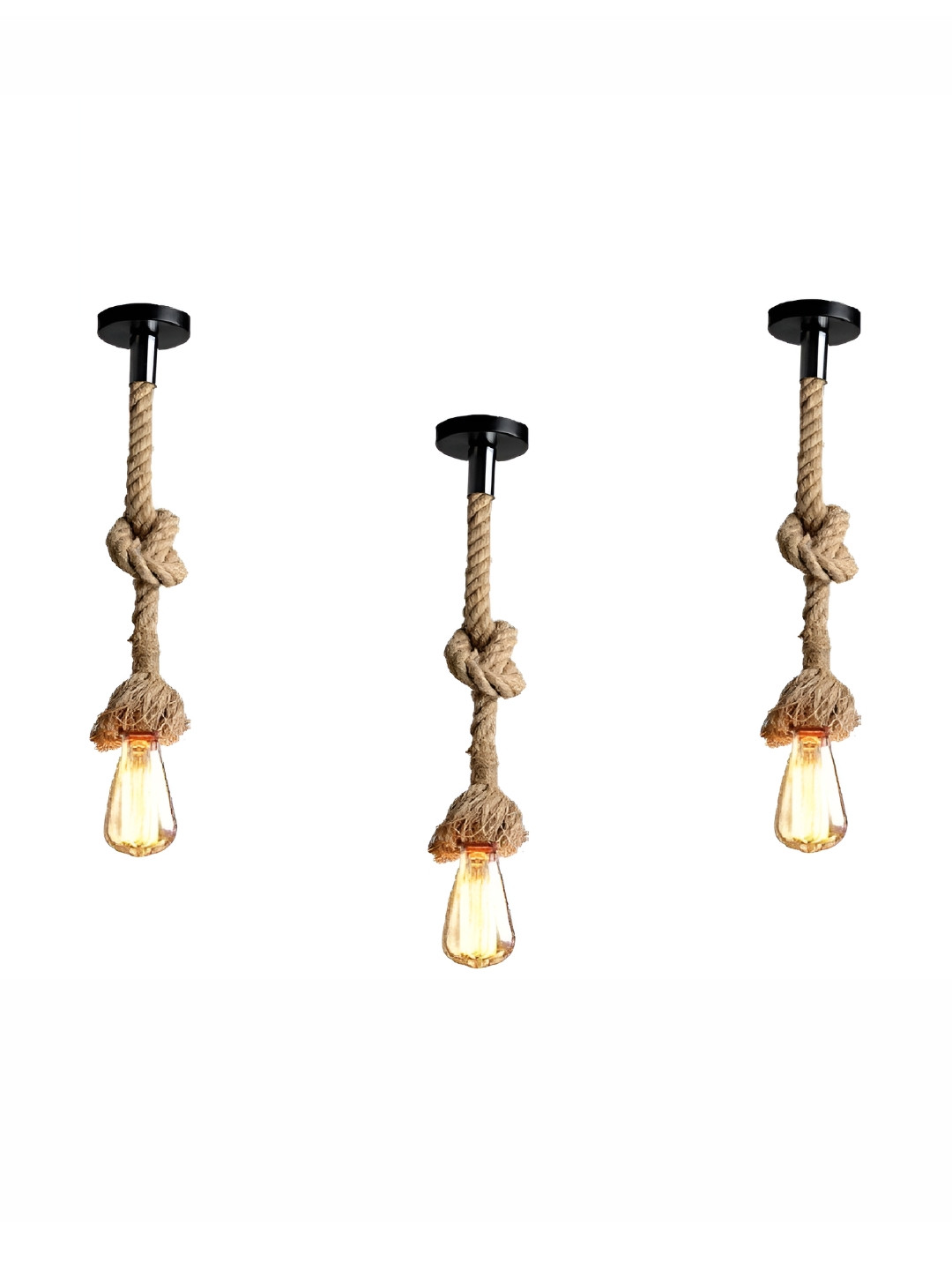 Areezo Black & Brown Ceiling Lamp