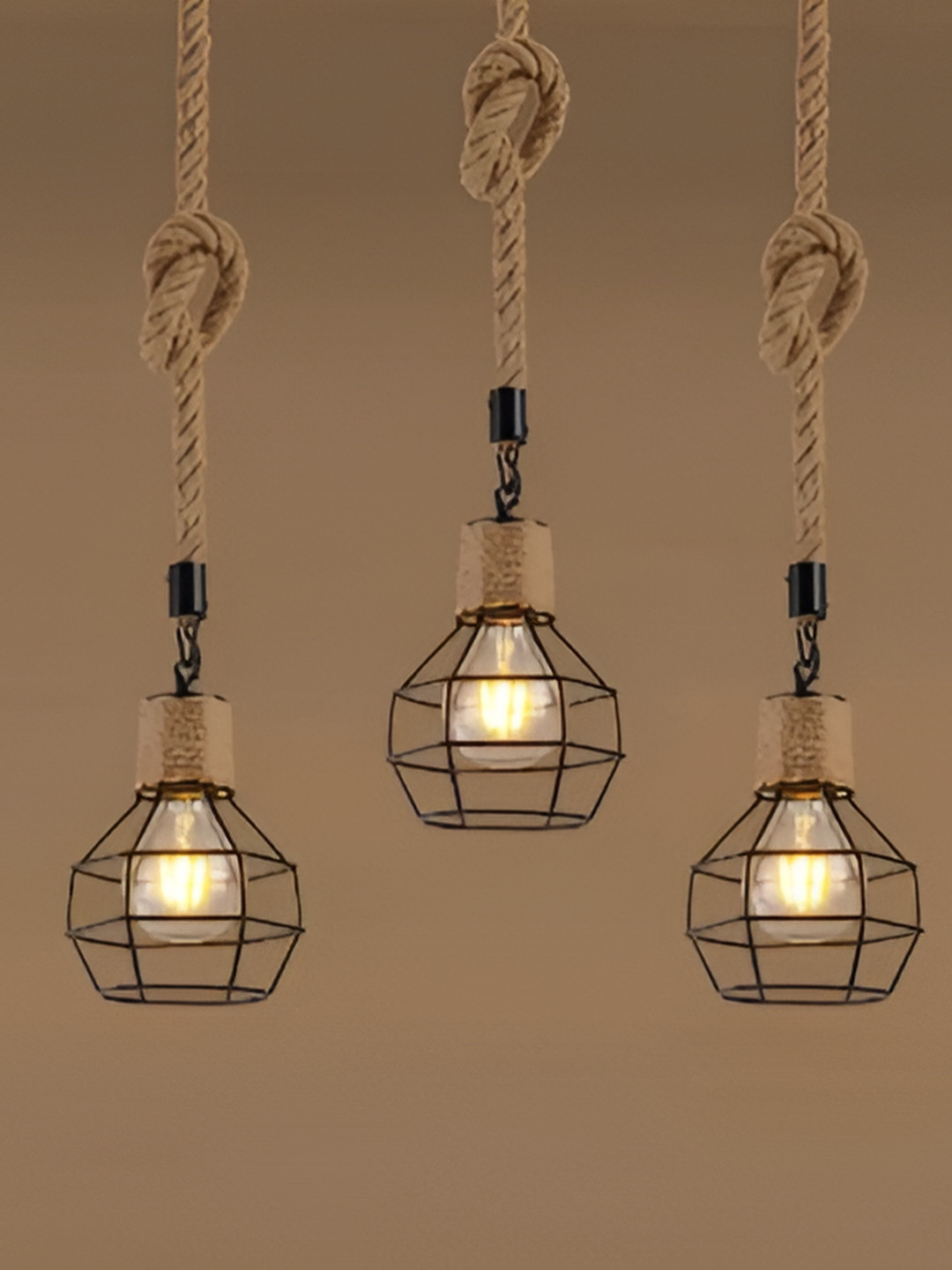 Areezo Black Ceiling Lamp