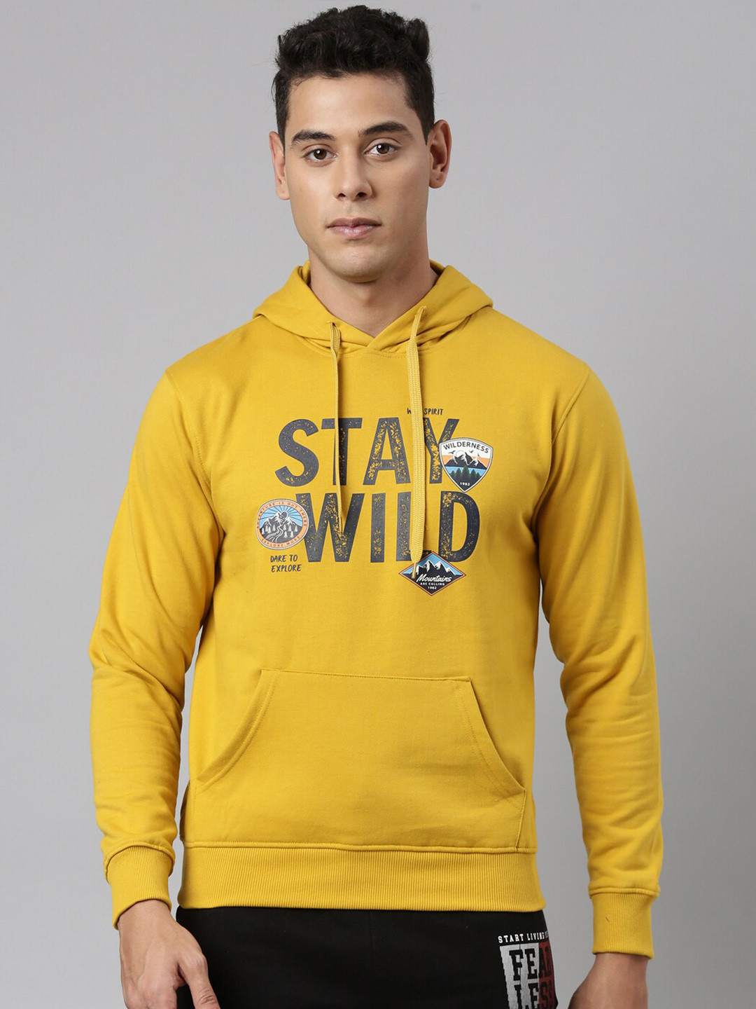 DIXCY SCOTT Typography Hooded Sweatshirt