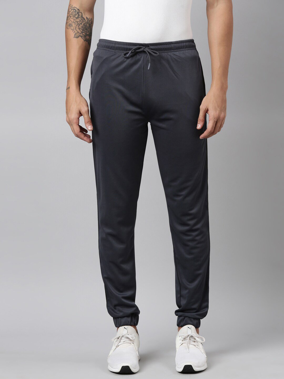 DIXCY SCOTT Men Mid-Rise Gym Joggers