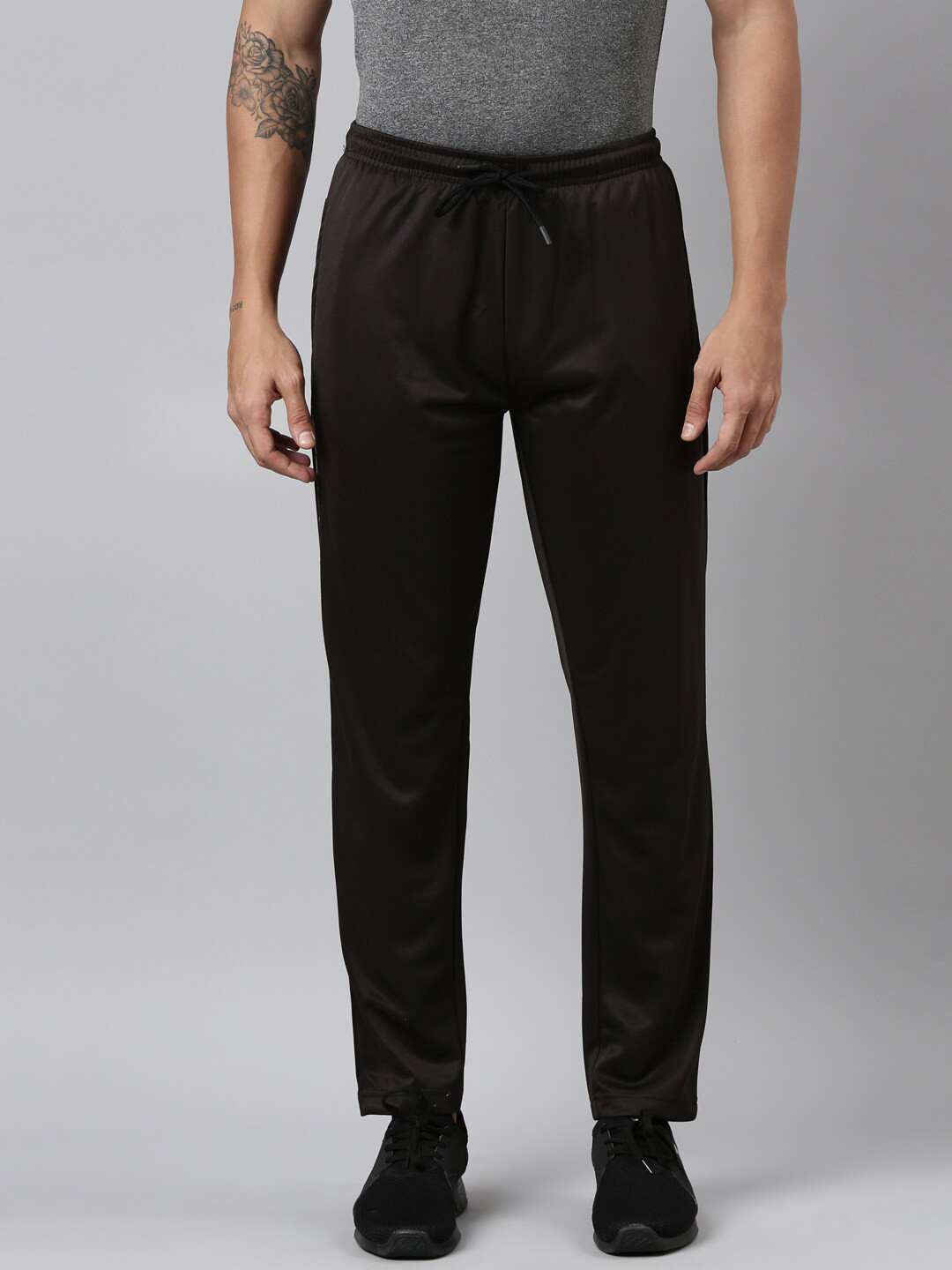 DIXCY SCOTT Men Typography Printed Gym Track Pants