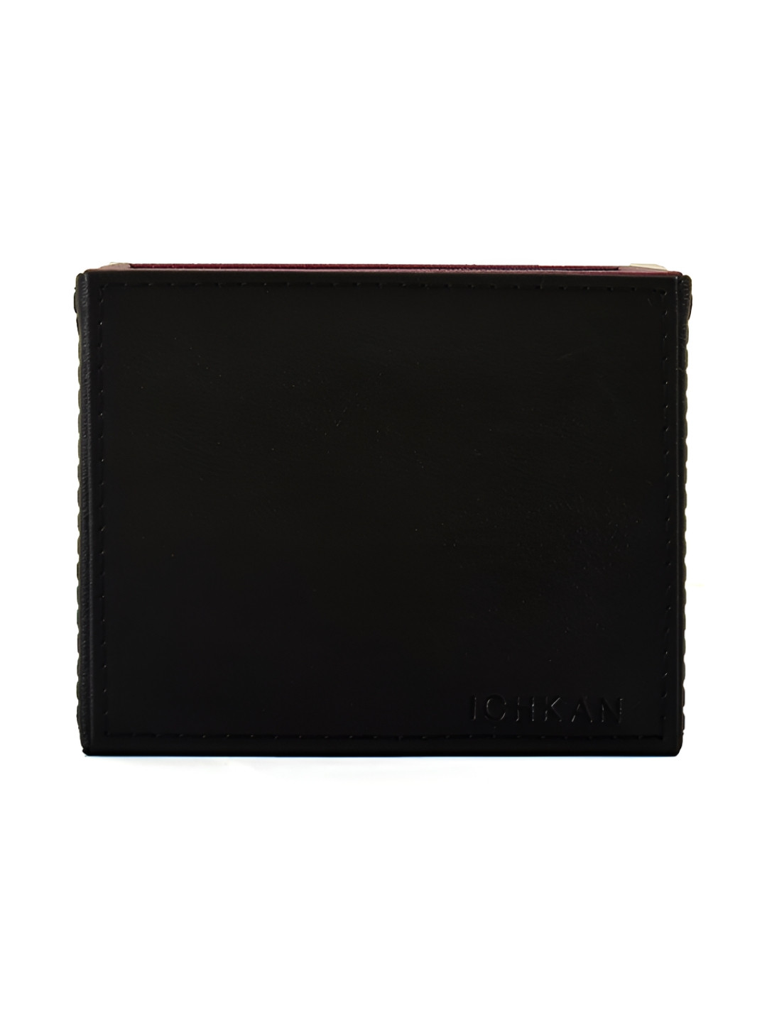 ICHKAN Black Textured Cutlery Holder