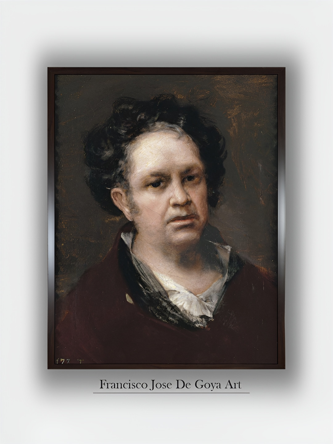 The Art House Brown Wooden Wall Painting