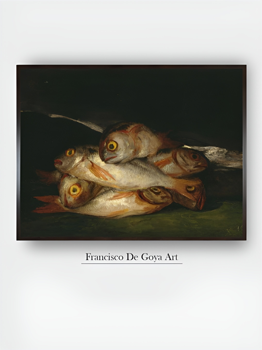 The Art House Black & Cream-Coloured Wooden Wall Painting