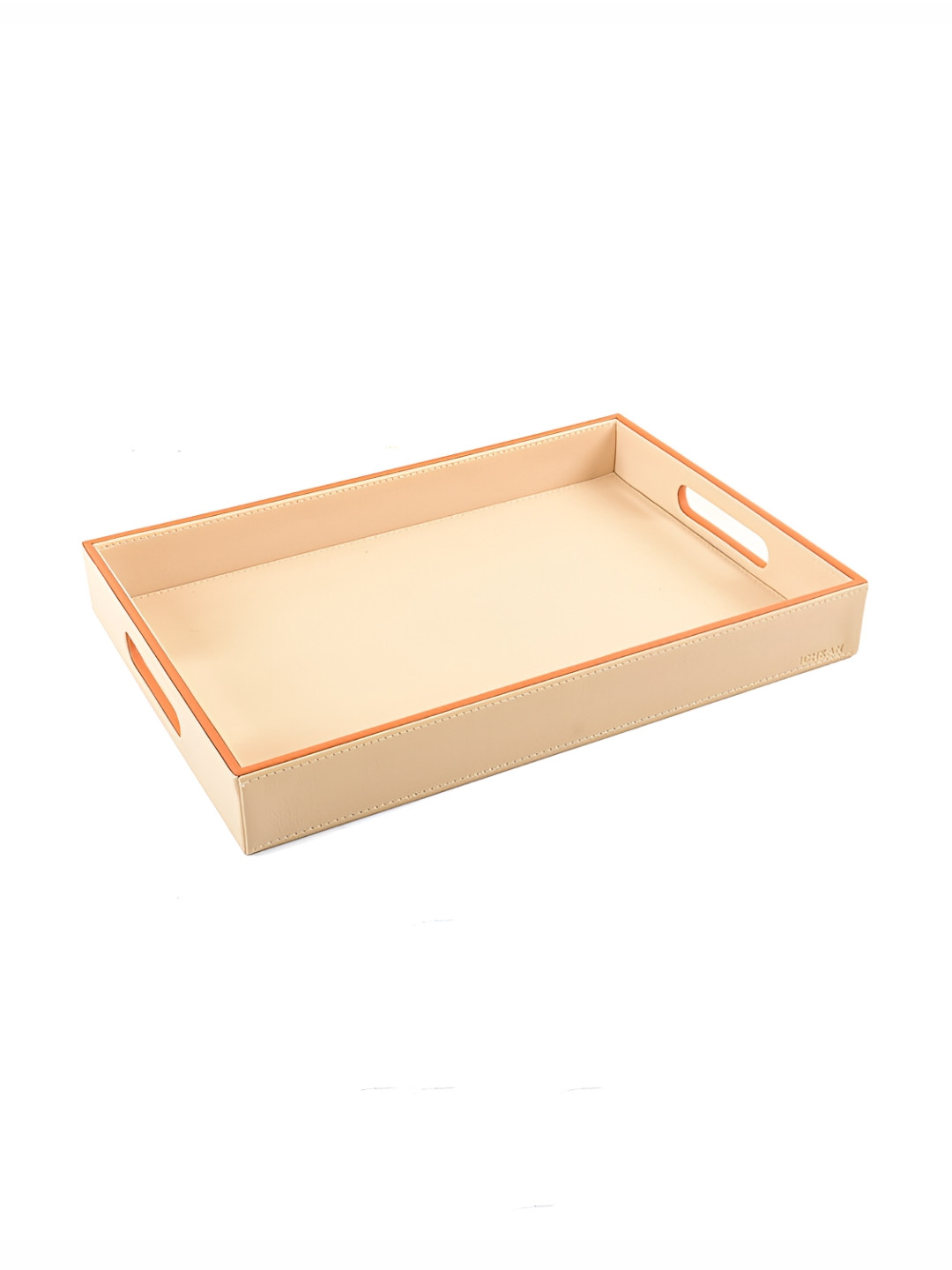 ICHKAN Cream Rectangle Serving Tray