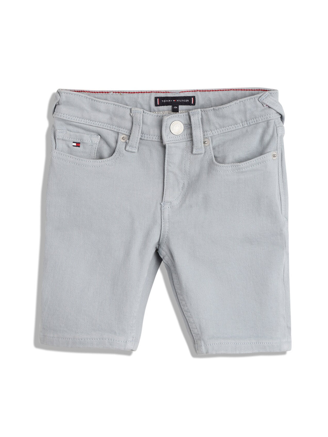 Tommy Hilfiger Boys Slim Fit Cotton Denim Shorts