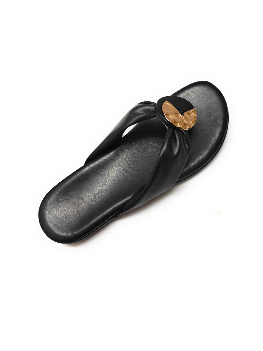 Ta Chic Open Toe T-Strap Flats