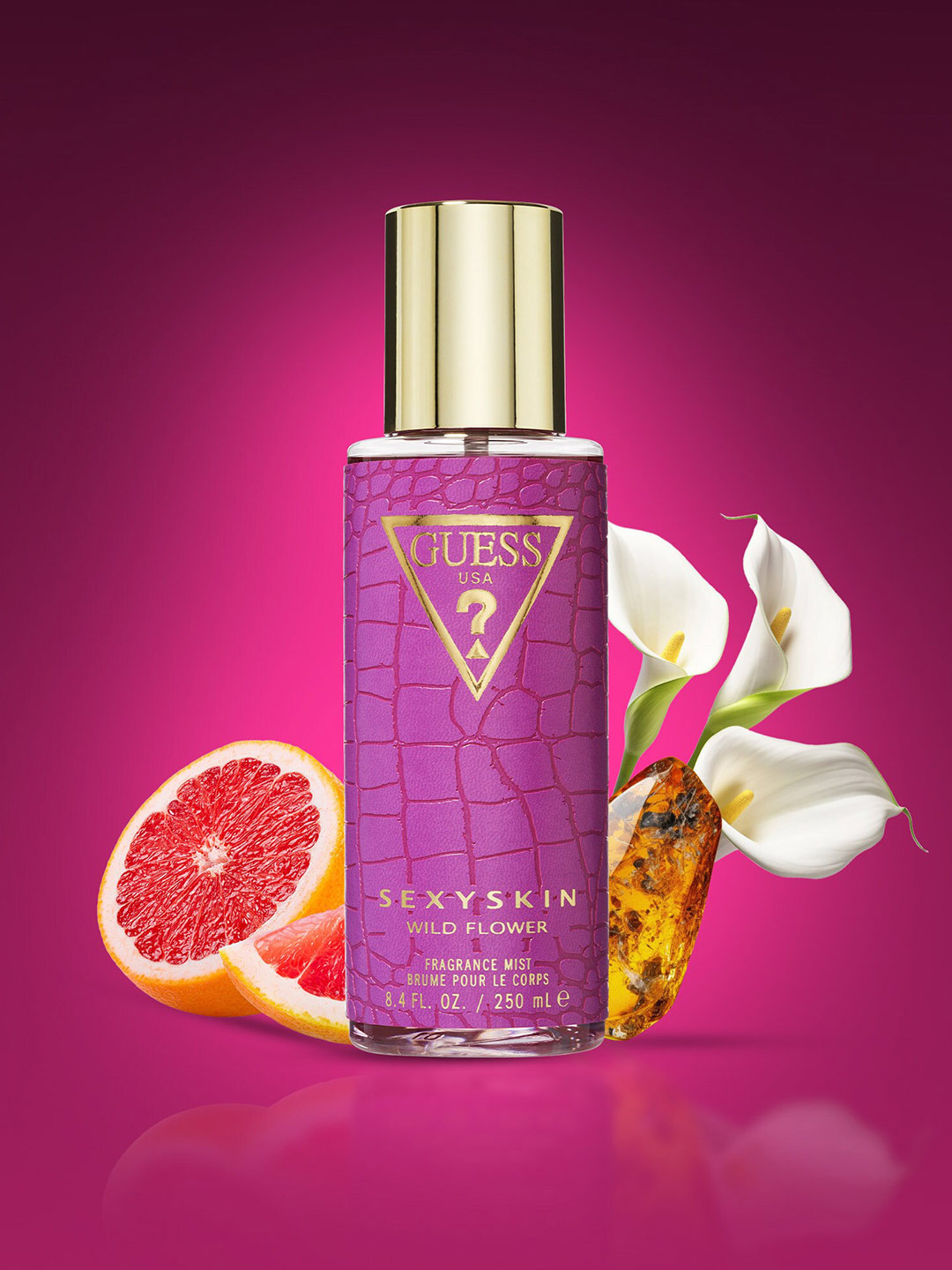 GUESS Women Sexy Skin Wild Flower Long-Lasting Fragrance Body Mist - 250 ml