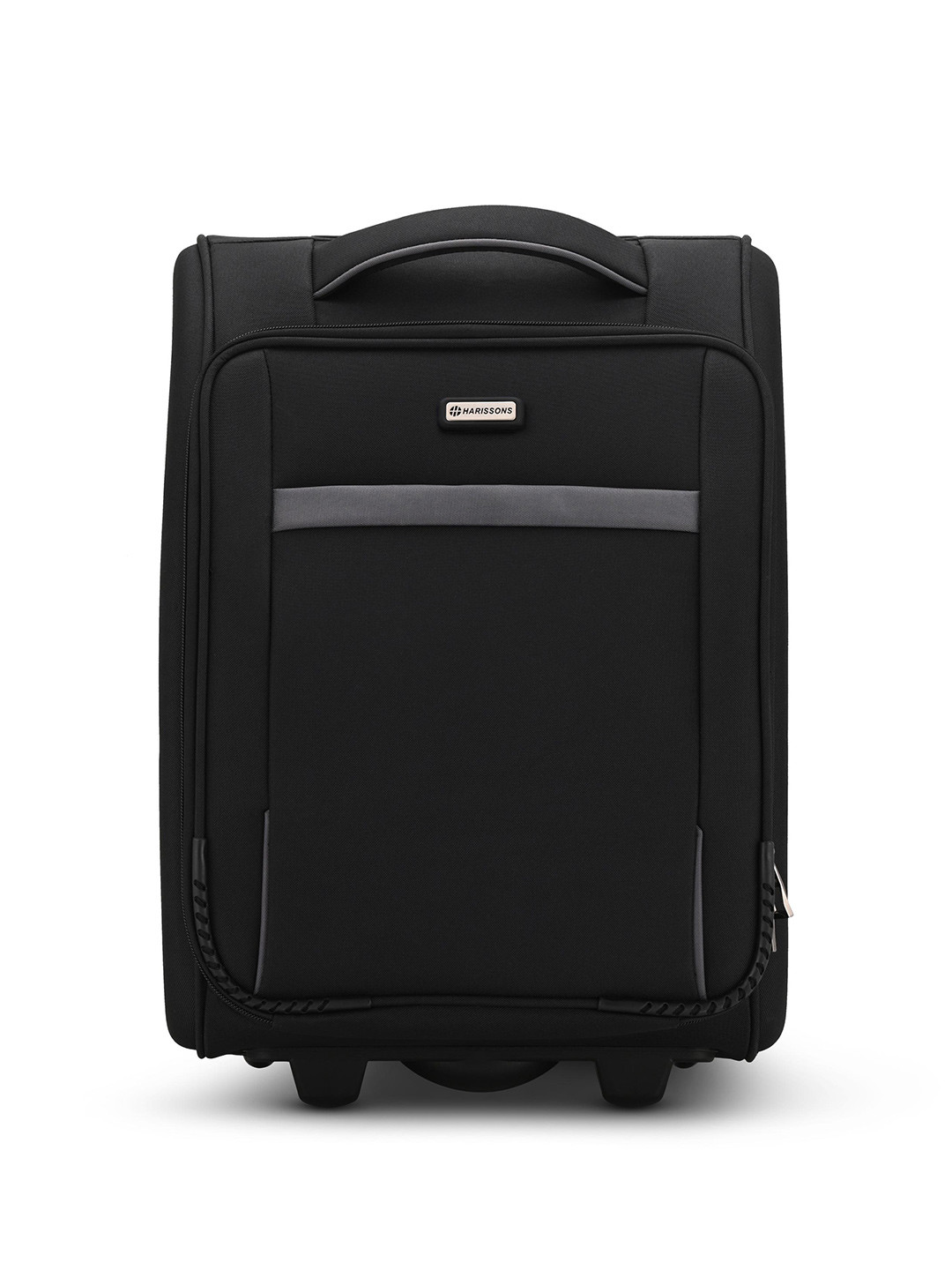 Harissons Sleek Unisex Black 38L Travel Cabin Suitcase