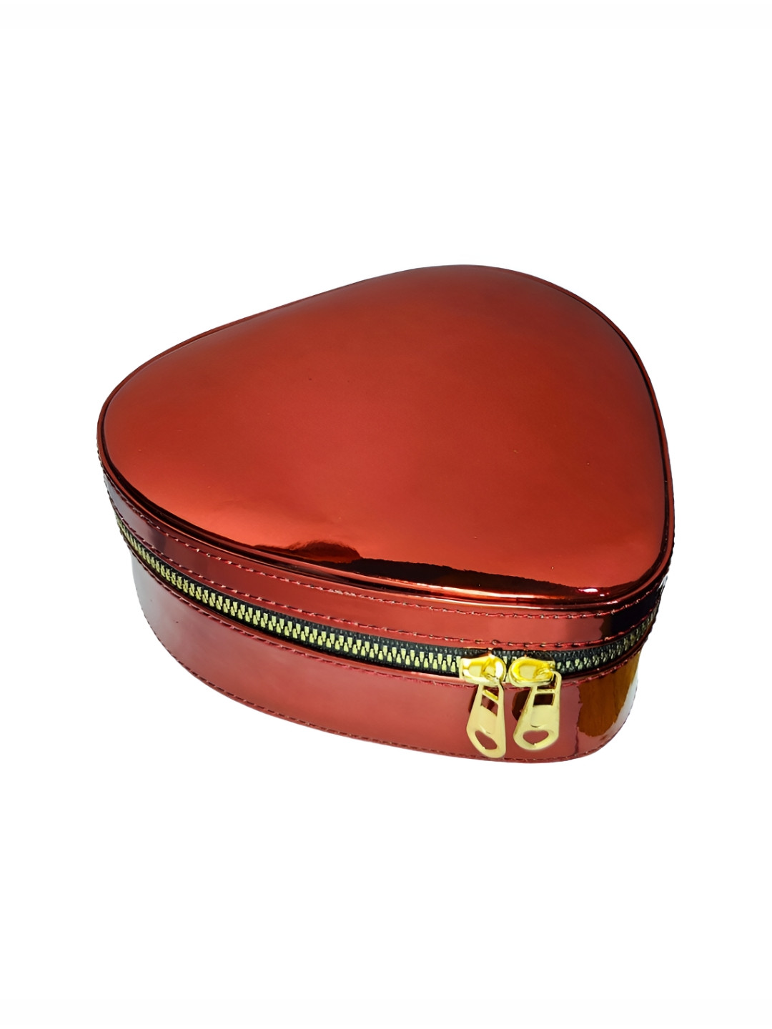 Vdesi Maroon Heart Jewellery Organiser