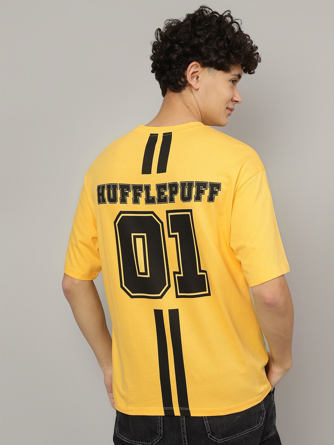 Buy Free Authority Harry Potter Printed Oversized T Shirt