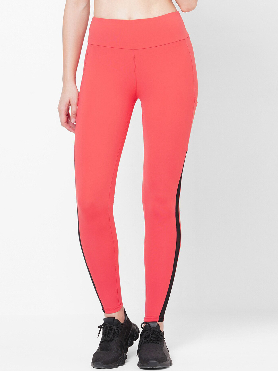 LAASA  SPORTS Slim Fit Ankle Length Tights
