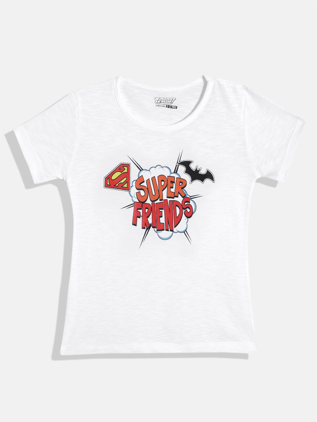 Eteenz Girls Premium Cotton Justice League Printed T-shirt