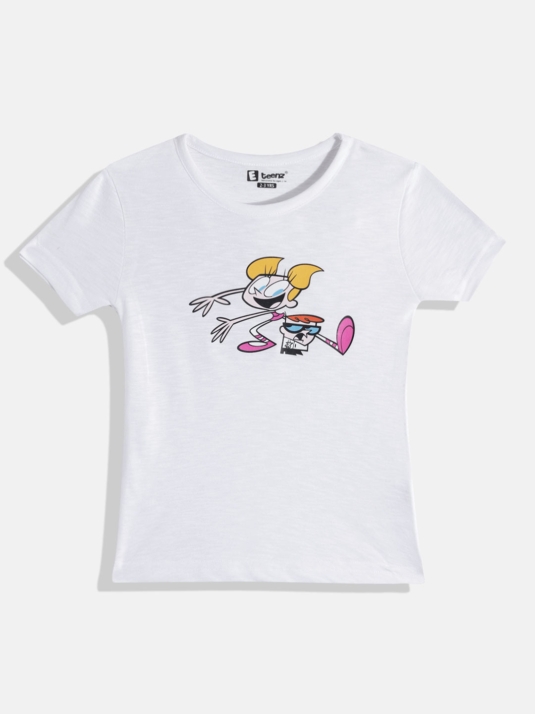 Eteenz Girls Premium Cotton Dexter Printed T-shirt