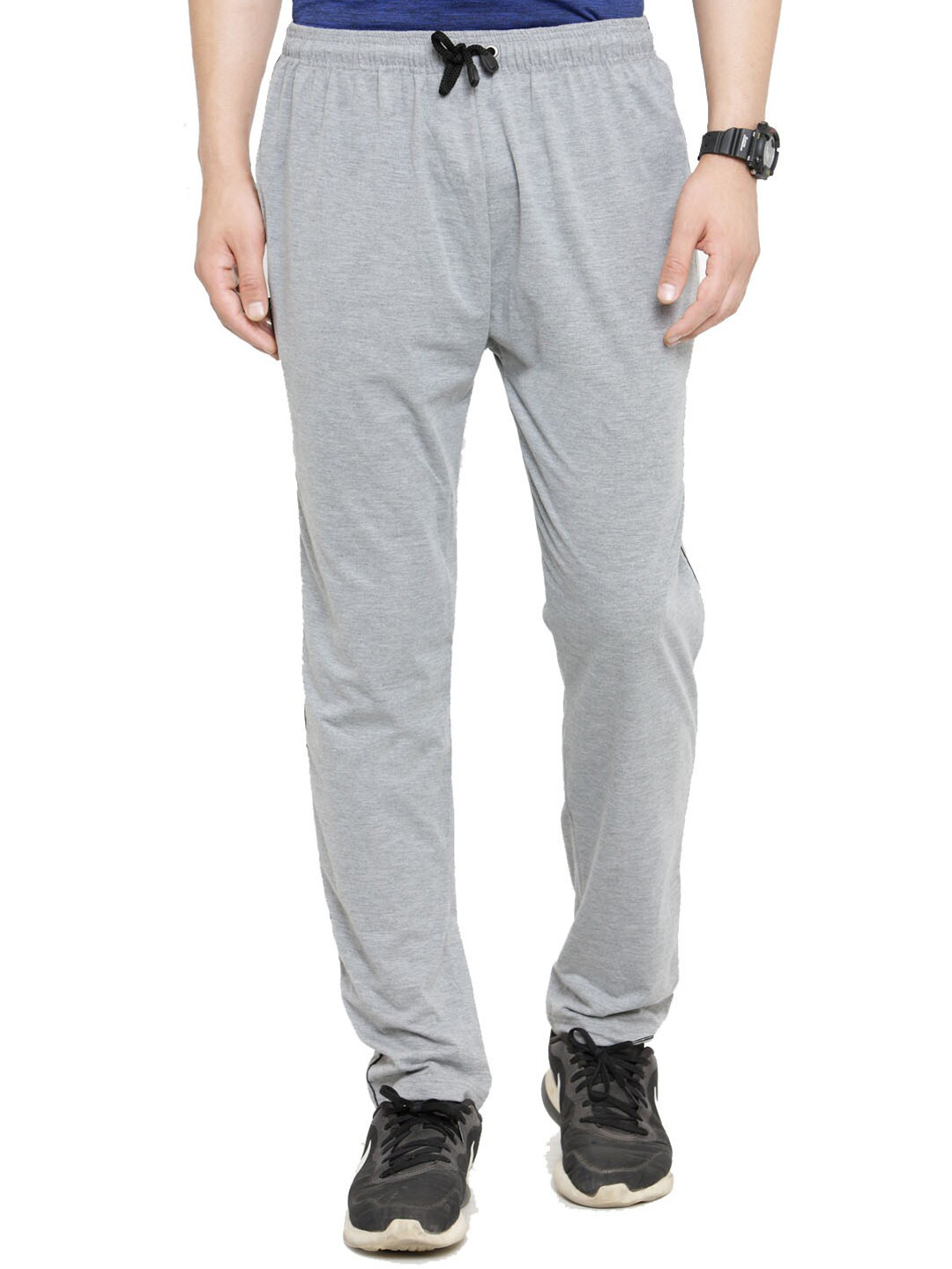 UZARUS Men Regular Fit Mid-Rise Cotton Track Pants