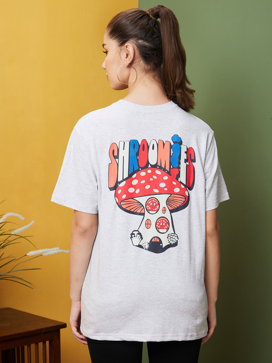 Globus Boxy Fit Graphic Printed Cotton T-Shirts