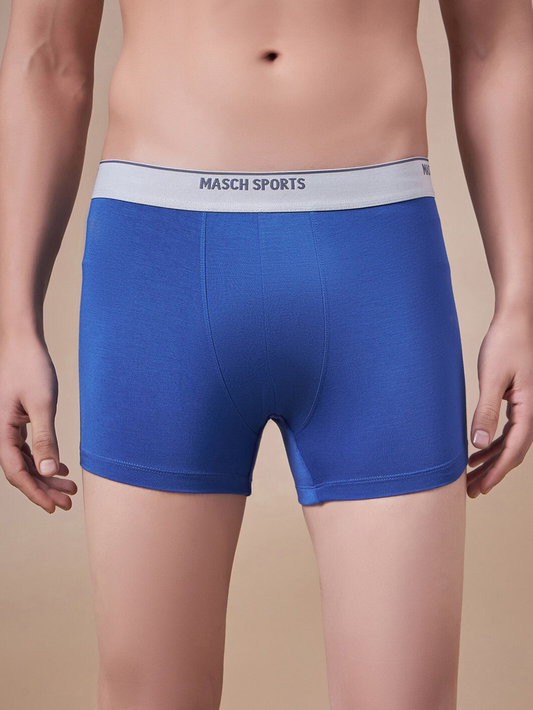 Masch Sports Anti Microbial Trunks TRK-1-SOL-ET-BLU