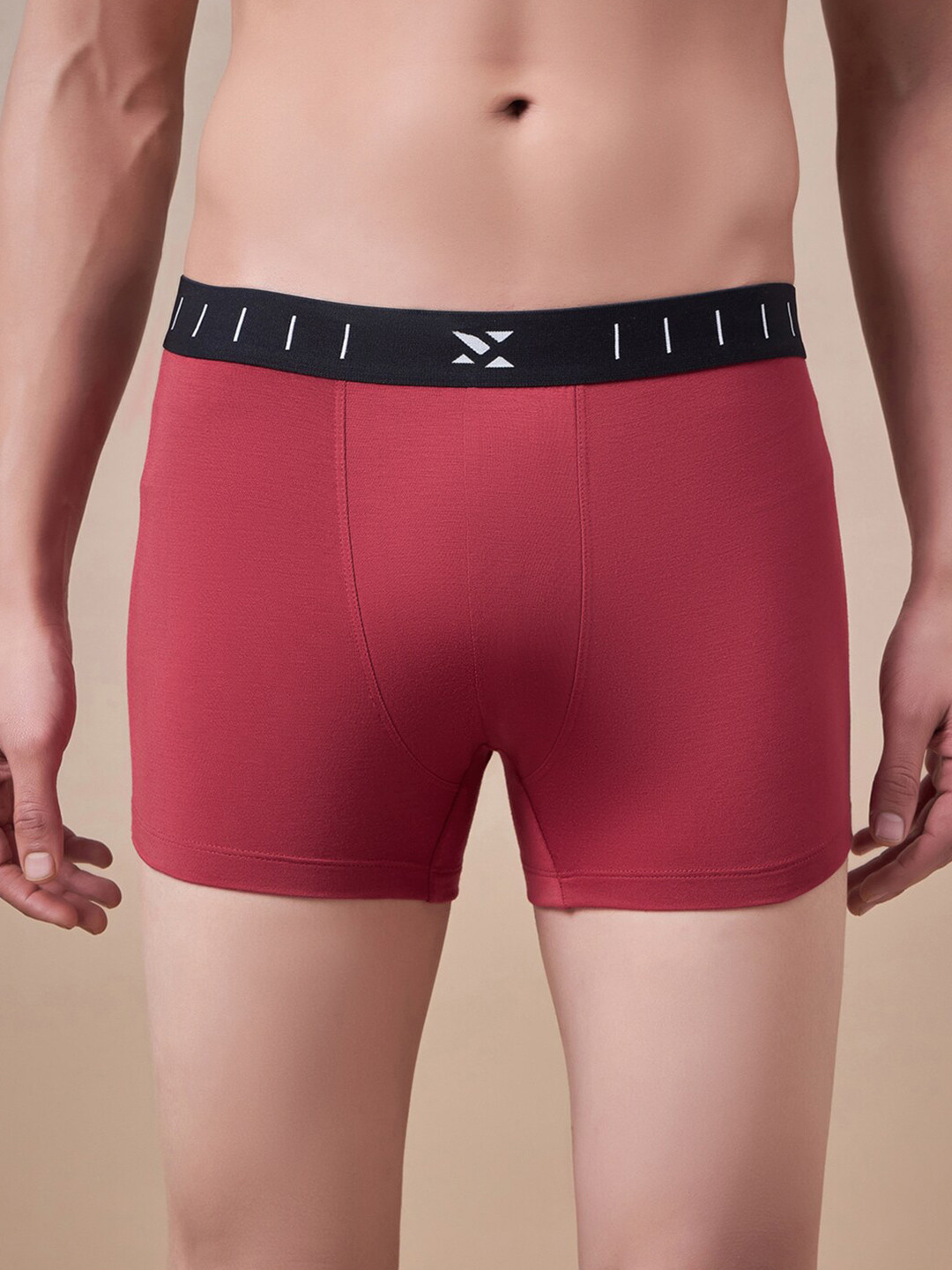 Masch Sports Anti Microbial Trunks TRK-1-SOL-EI-RED