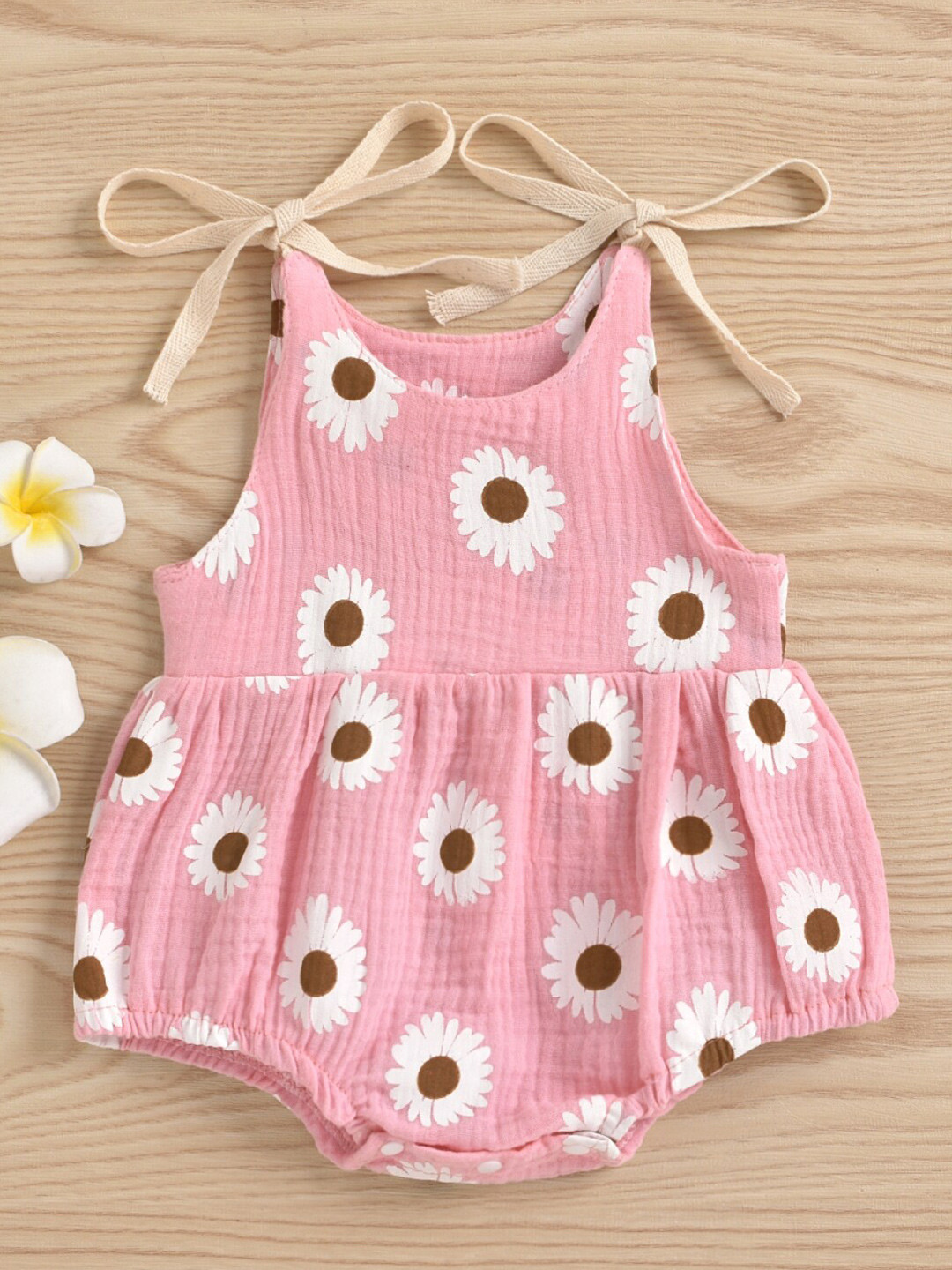 StyleCast Infant Girls Pink Floral Printed Bodysuit