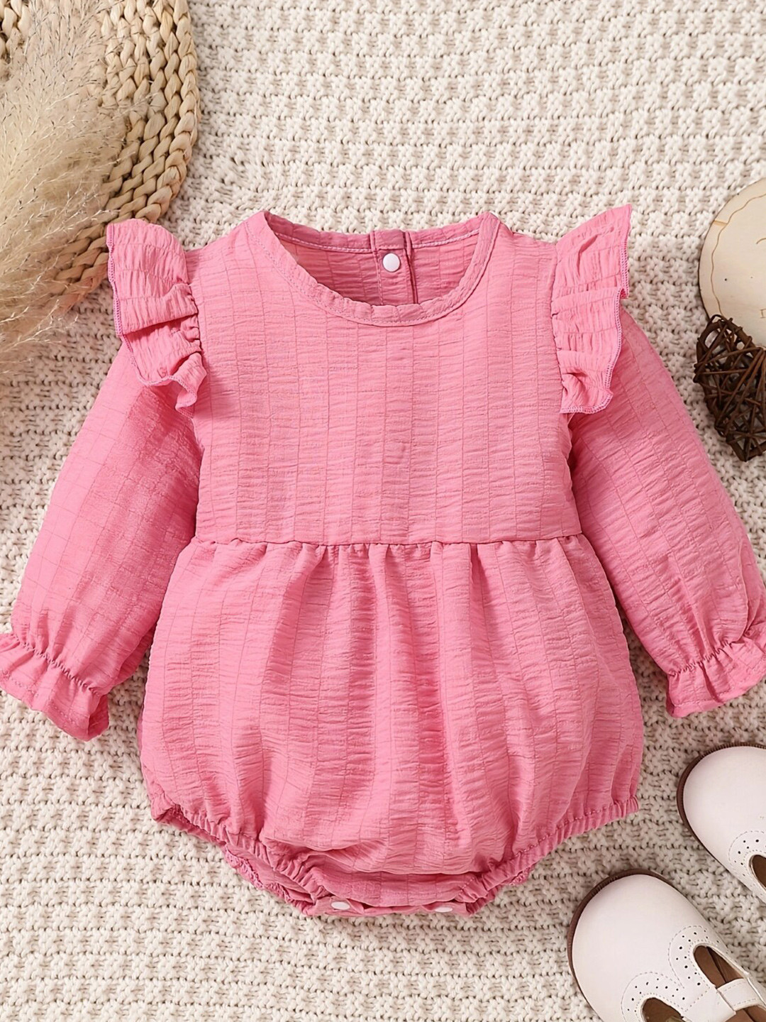 StyleCast Infants Girls Pink Bodysuit